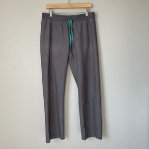 FIGS Livingston Basic Scrub Pants Graphite Gray Nurse Medical Women's Sz Medium